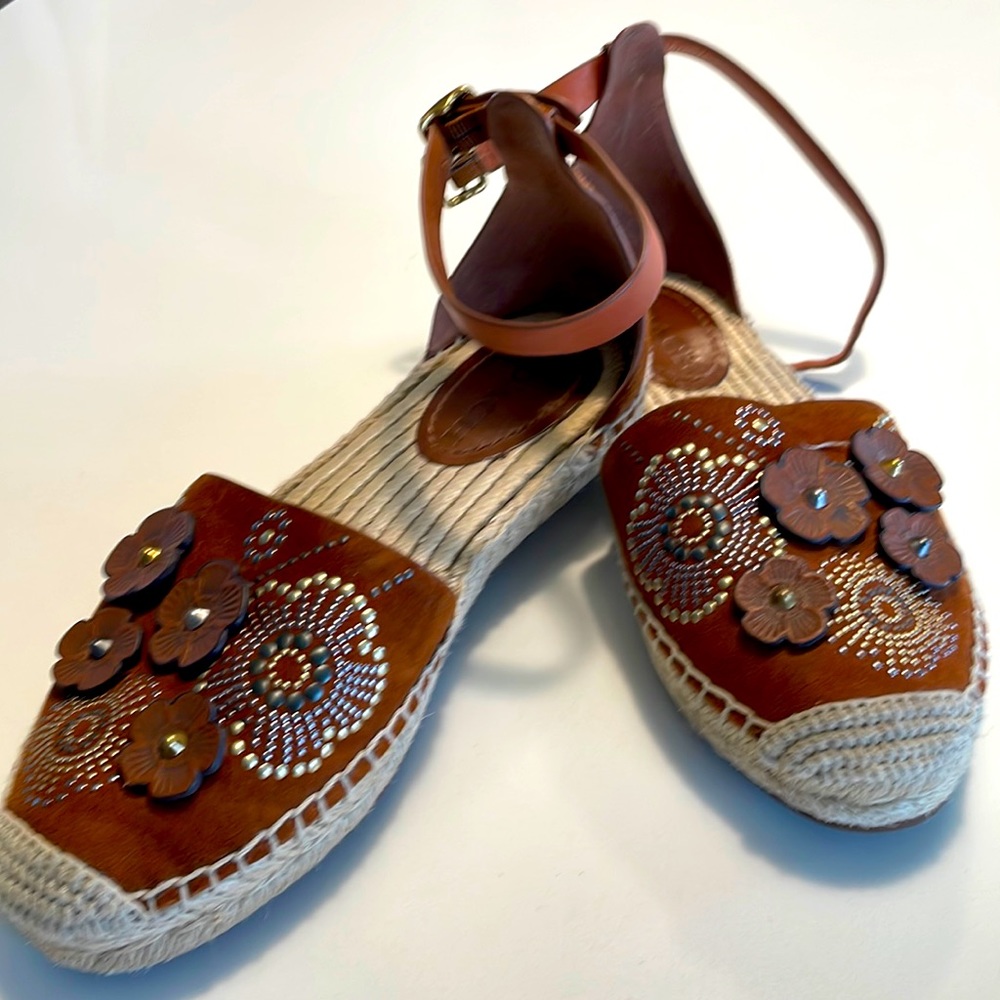 Espadrilles, almost new condition.  Beautiful!